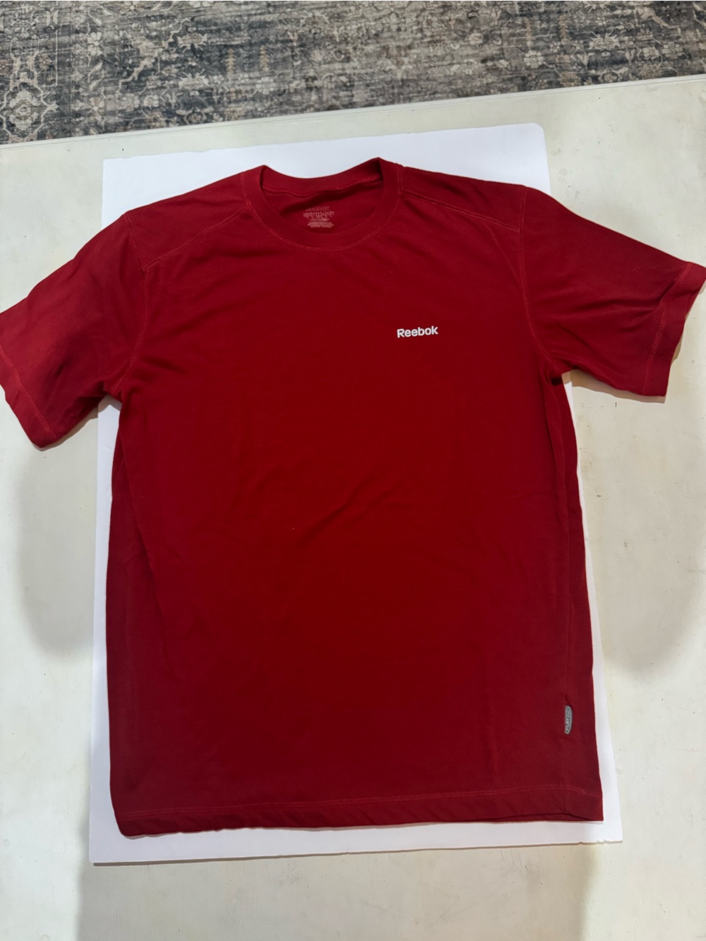 Reebok Men’s Athletic Tee in Red